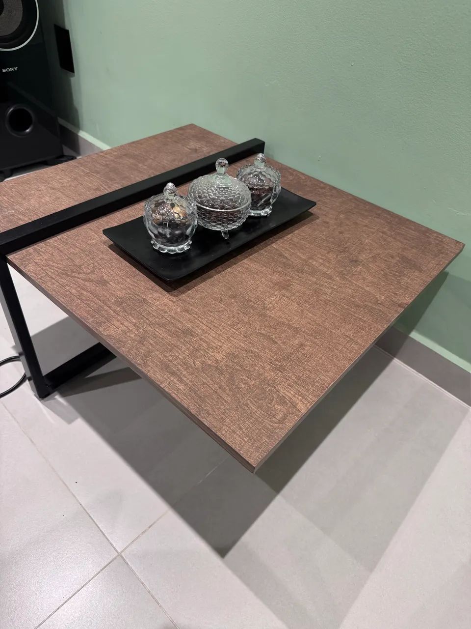 Mesa de centro industrial 