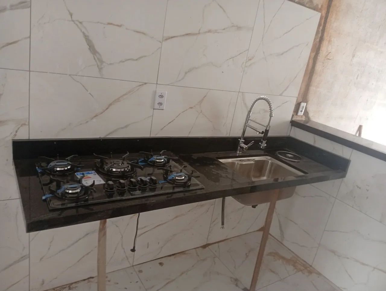 Bancada de cozinha no preto são Gabriel mais complemento de Cooktop  - Foto 2