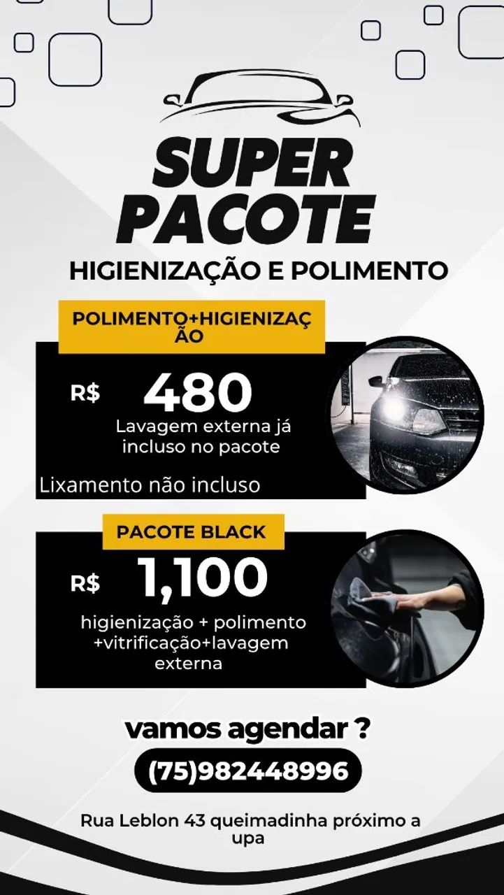 Venha cuidar do seu carro !!!