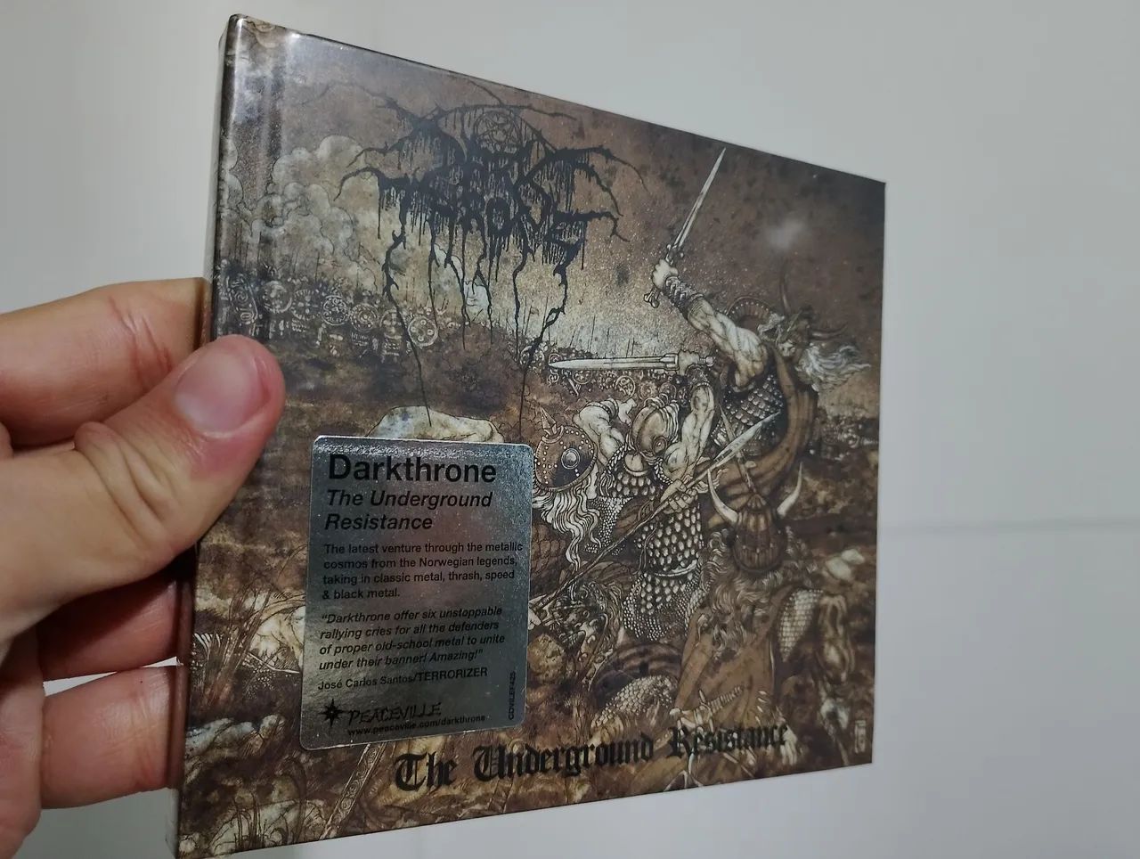 Darkthrone - The Underground Resistance, digibook, RARO e esgotado (Lacrado de Fábrica)