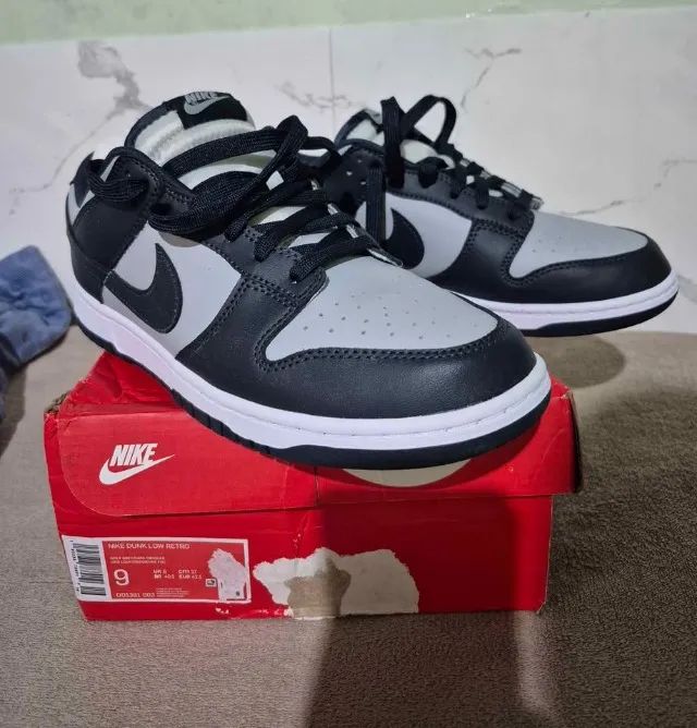 Nike Dunk Low Georgetown  40/41 perfeito estado - Foto 3