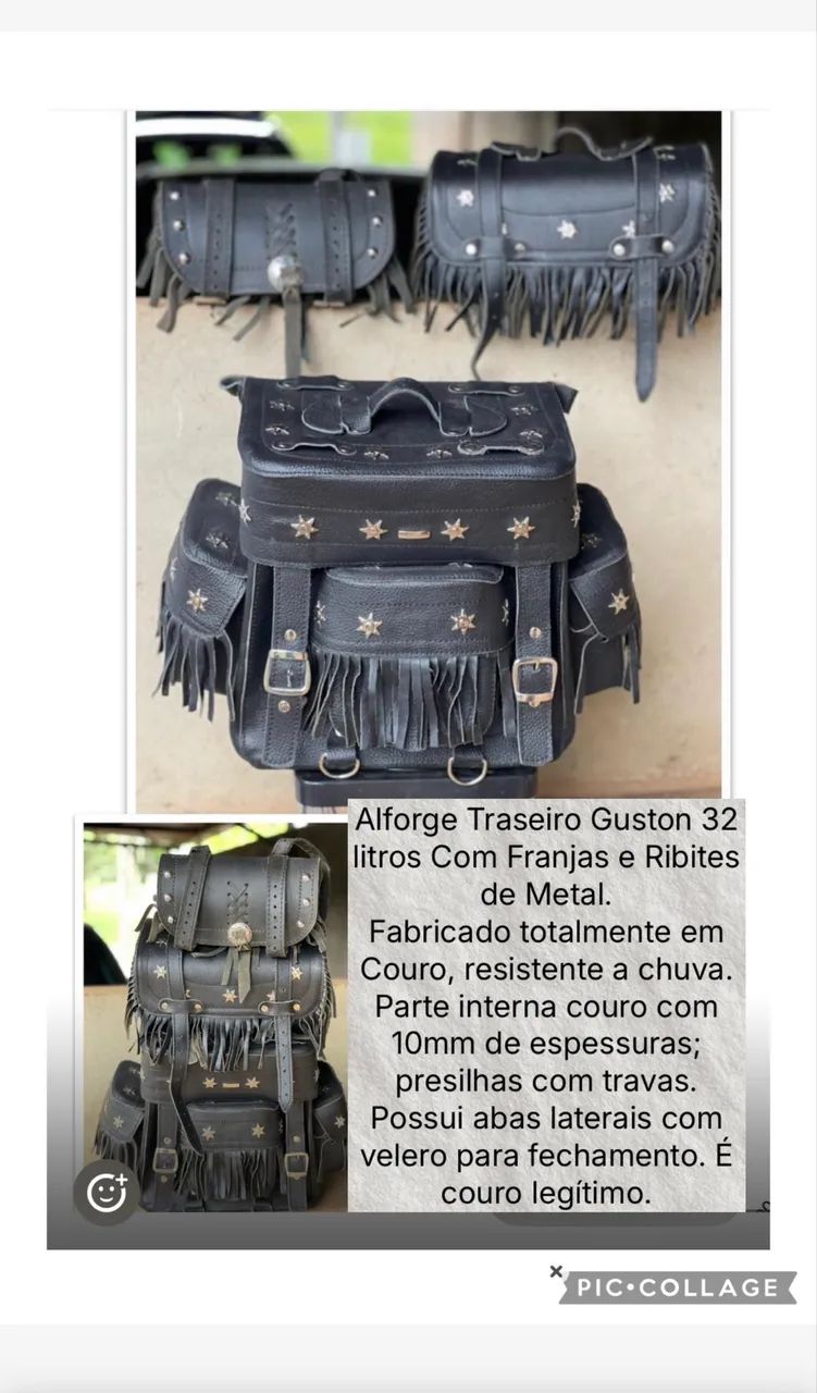 Alfoge de Couro Legítimo - Foto 3
