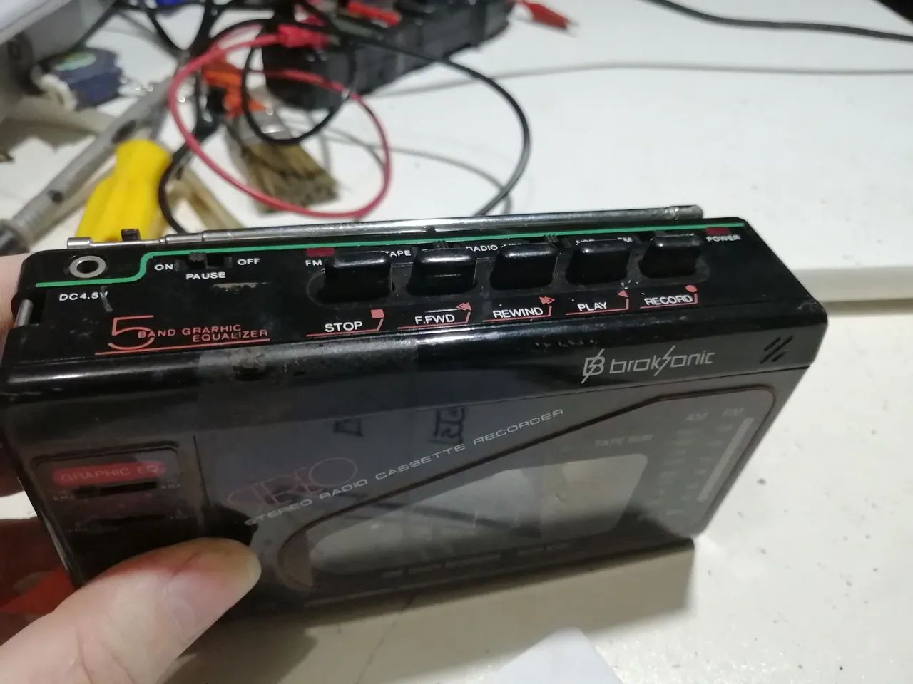 Walkman broksonic pra peças!  - Foto 5