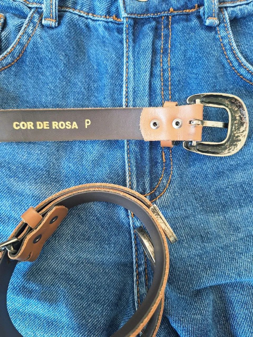 Cinto com 2 Fivelas - Foto 2