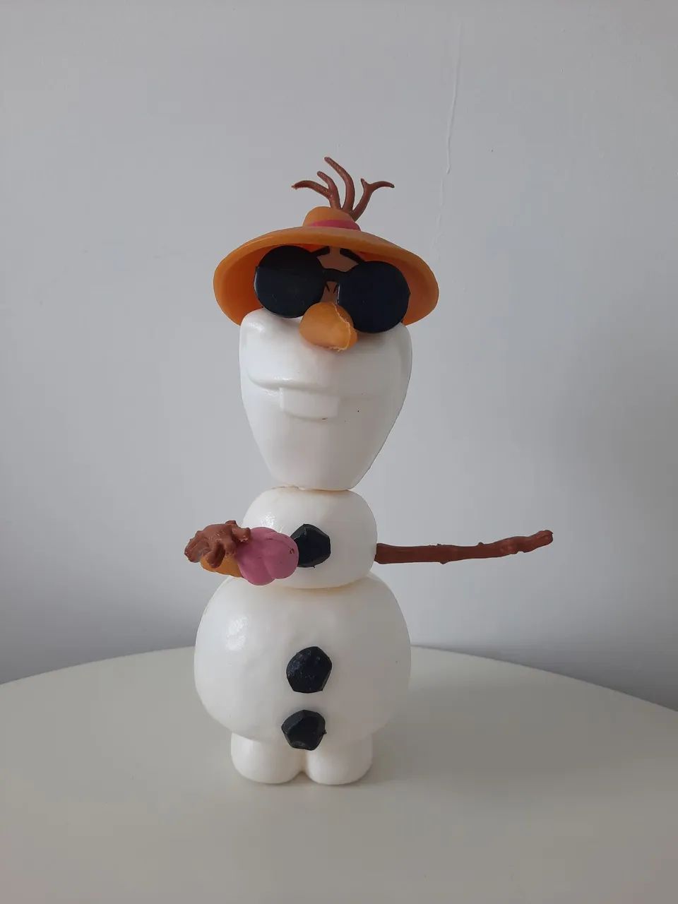 Boneco Olaf - Monta e Desmonta - 14 peças  - Foto 3