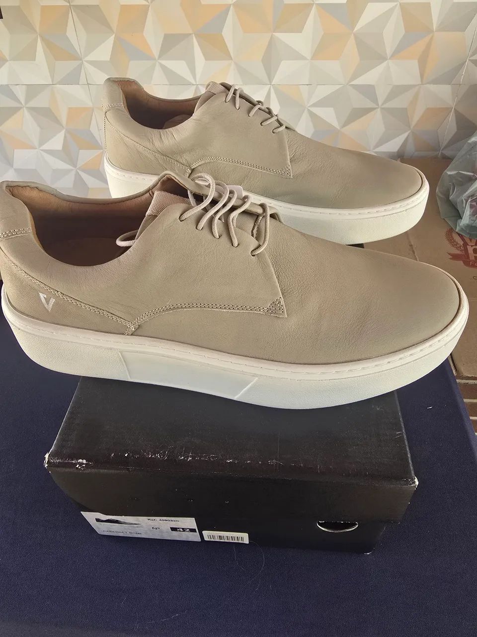 Tenis Vidic Carbenet Bone  - Foto 3