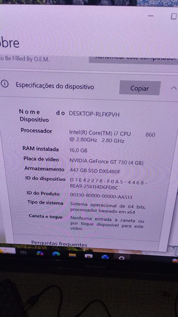 Computador PC i7 + 16GB RAM + GT 730 4GB + SSD 480GB - Foto 4
