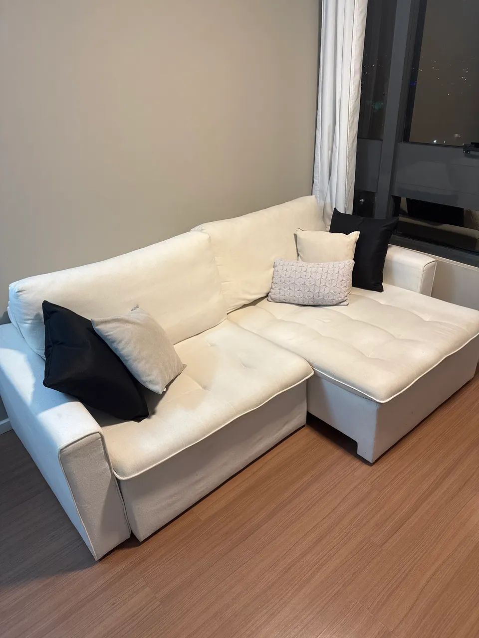 Sofa reclinável compacto 4 lugares - Foto 3