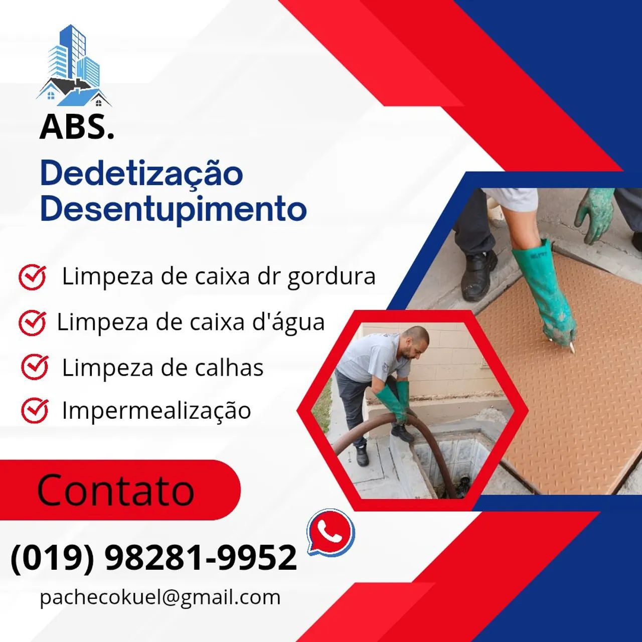 ABS DEDETIZAÇÃO DESENTUPIMENTO  - Foto 4