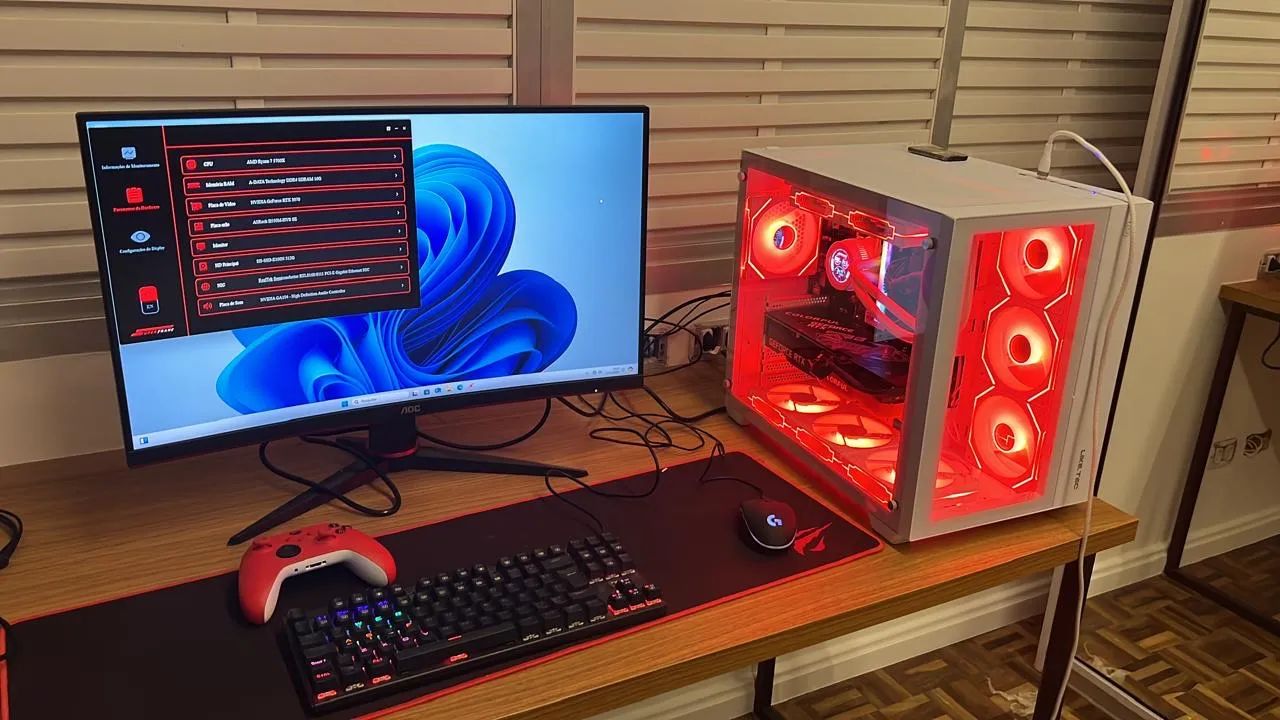 computador gamer novo só usar 