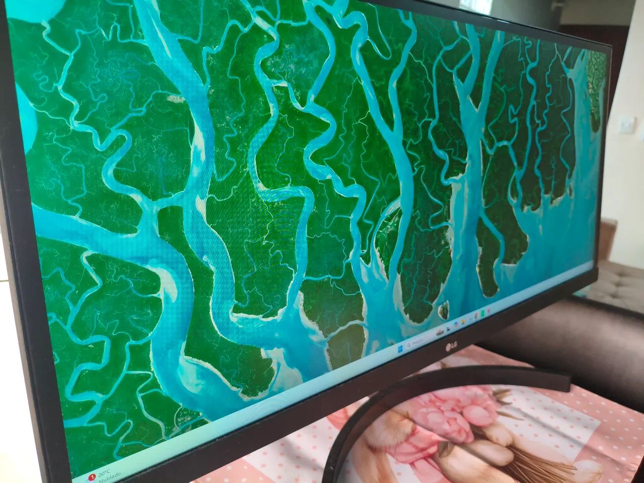 Vendo monitor LG 29 polegadas Ultrawide modelo 29WK500-P em excelente estado de conser - Foto 5