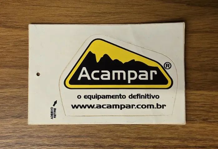 Adesivo da Marca Acampar - Foto 4