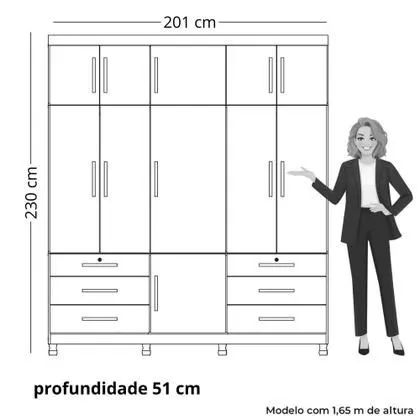 Guarda roupa casal  - Foto 5