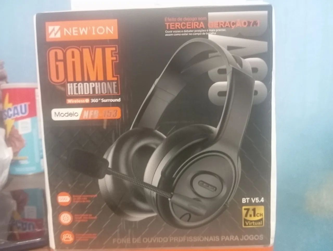 Headset gamer com fio