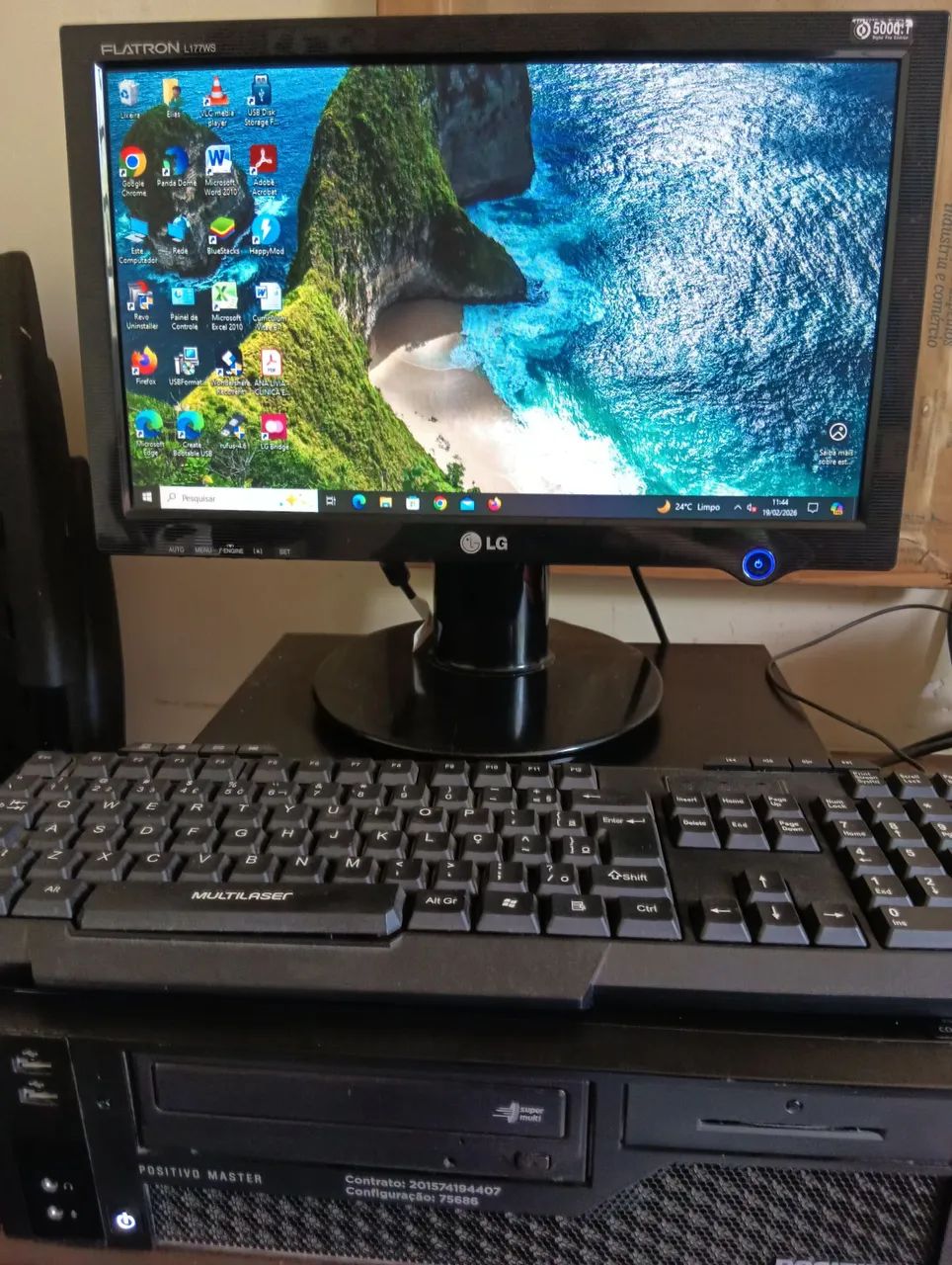 Computador completo  pegar usar b