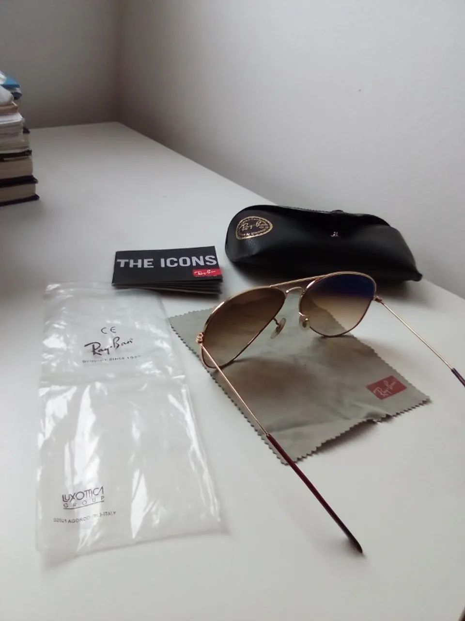 ÓCULOS RAY-BAN AVIATOR - Foto 2