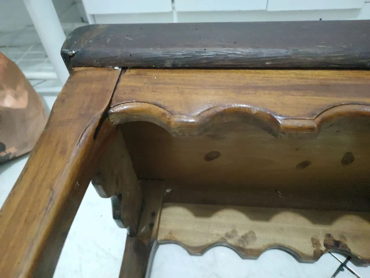 Mesinha de madeira - Foto 3