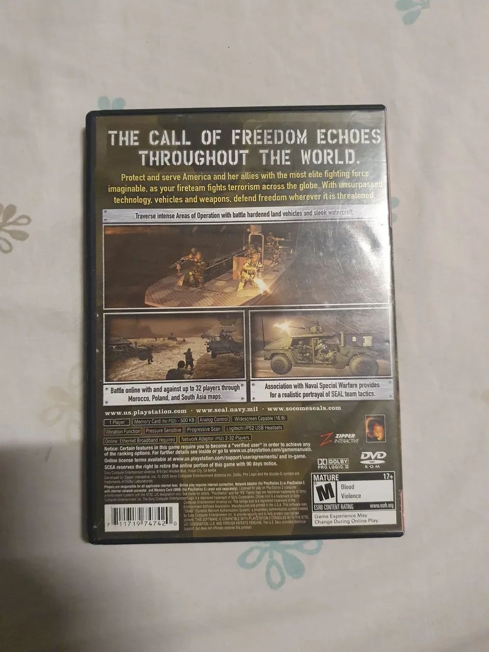 Socorro 3 us navy seals Playstation 2 - Foto 2