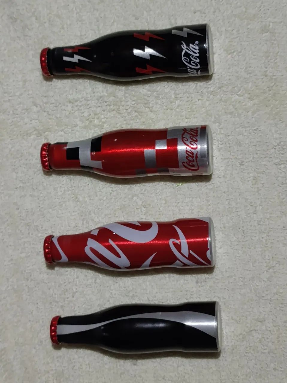 Kit mini garrafinhas coca cola edição da galera