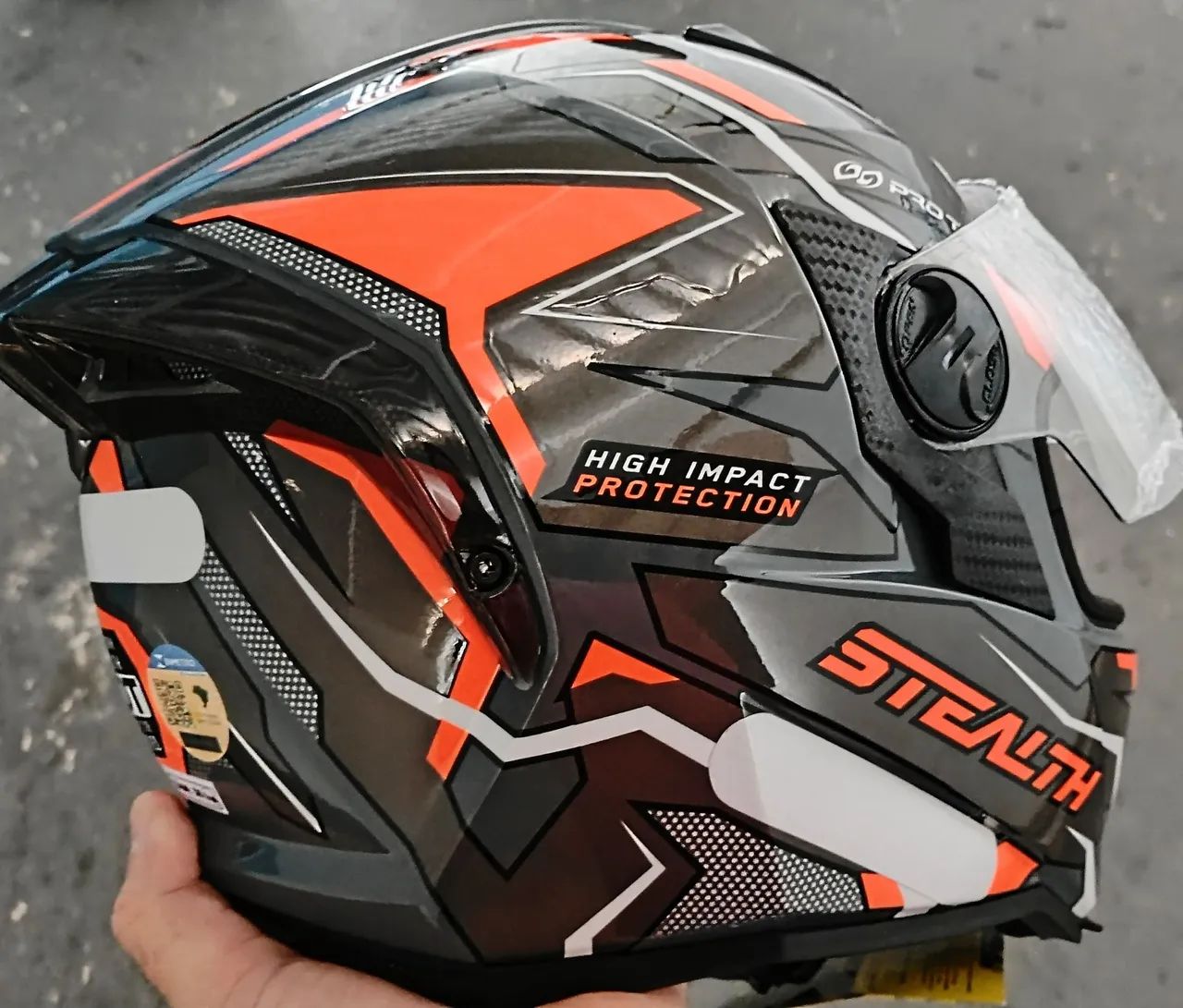 CAPACETE STEEALT PRO TORK TAM56,58 - Foto 4