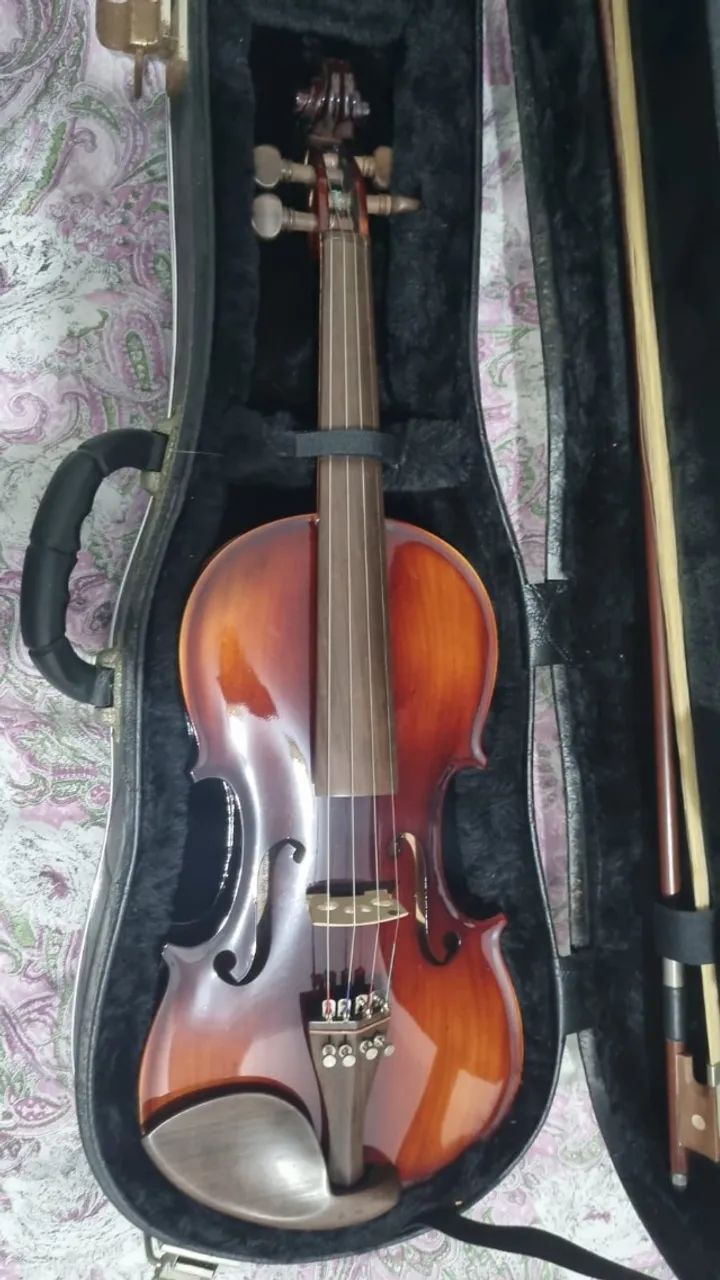 Violino 4/4 Nhureson (Luthier Luiz Sebastião Rodrigues) - Ano 2010 - Estado de Novo - Foto 3