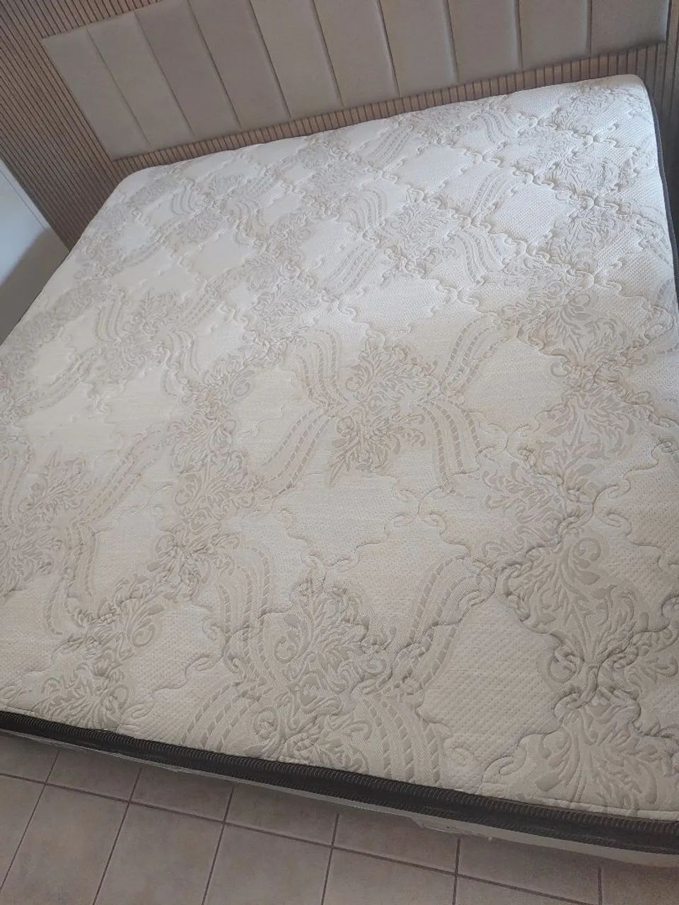 Cama King Size Ortobom  (Colchão + Box) - Foto 3