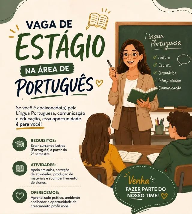 Estágio em Letras com Português