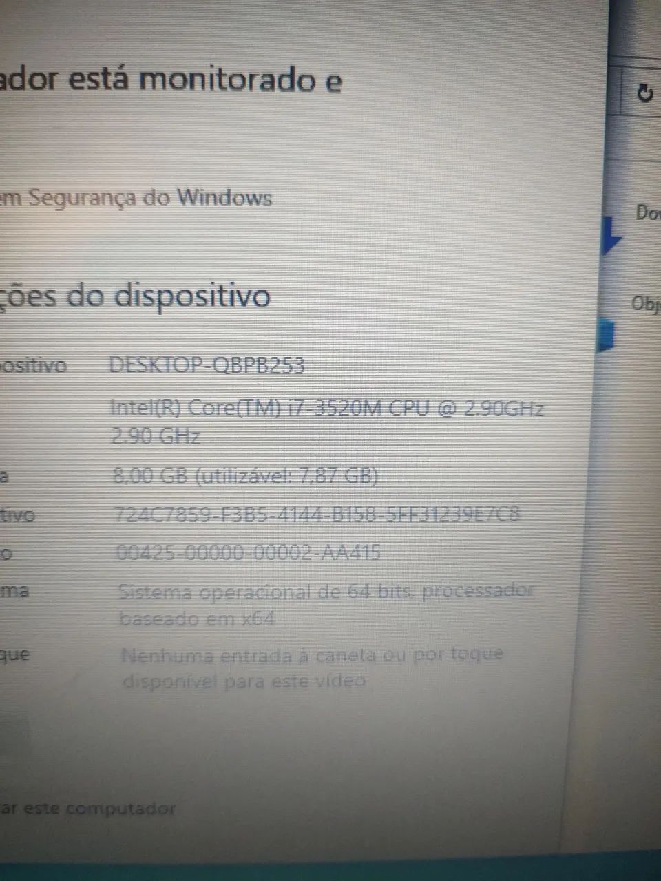 Notebook Hp i7 com 8 gigas  - Foto 4