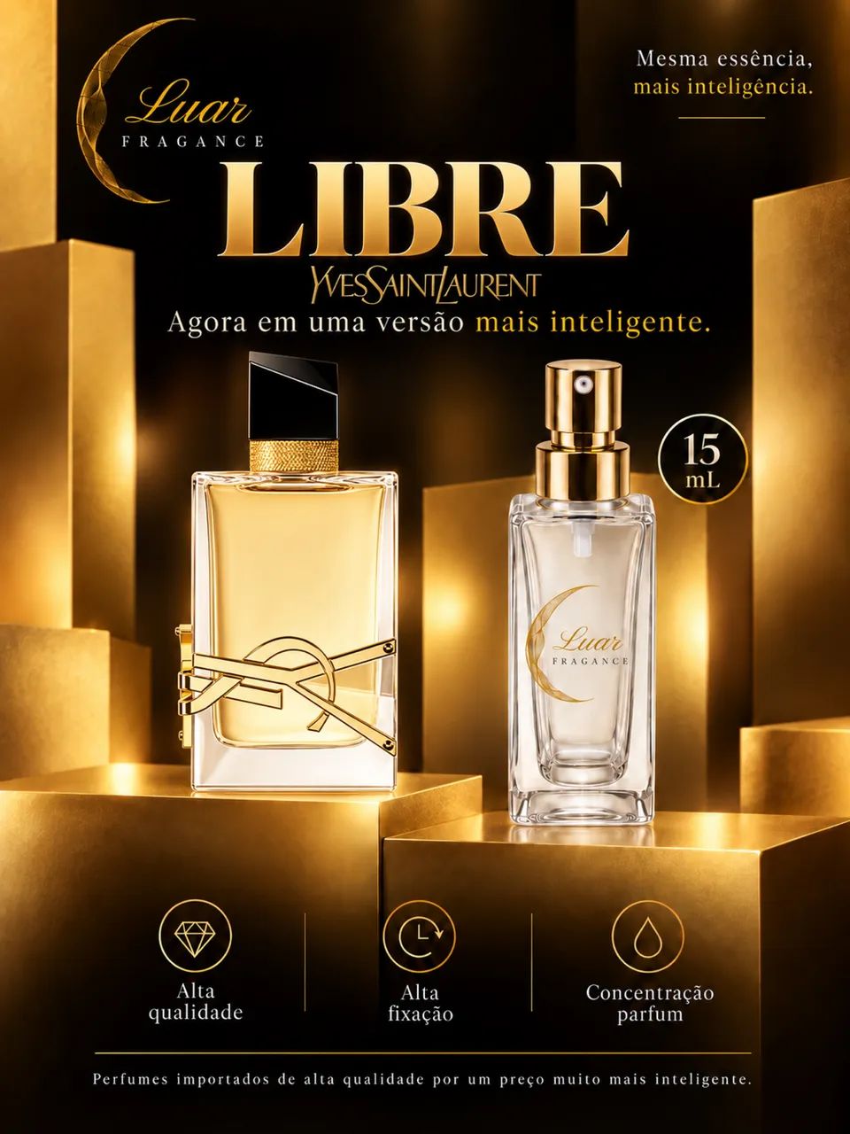 Perfume Feminino Alta Qualidade 15mL - Foto 3
