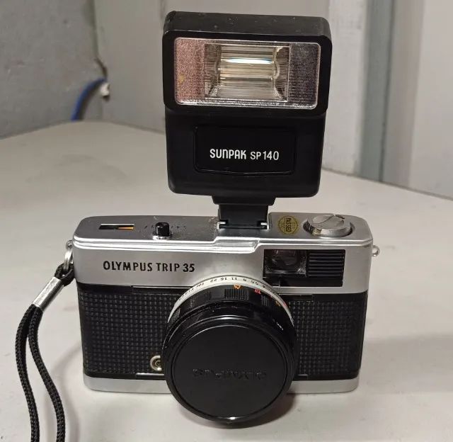 Câmera Fotográfica Olympus Trip 35 Ótimo Estado Funcionando