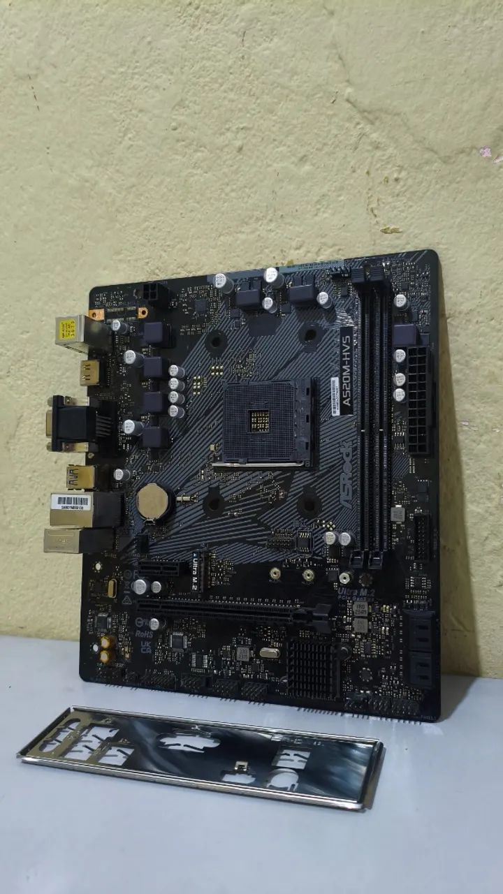 Placa Mãe ASRock A520M-HVS - Foto 2