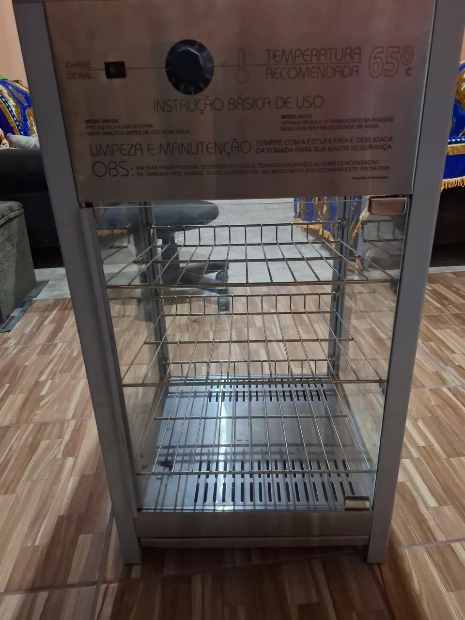 Prá vender logo!!,vitrine de salgados seme nova, ultilizada só um mês!!! - Foto 3