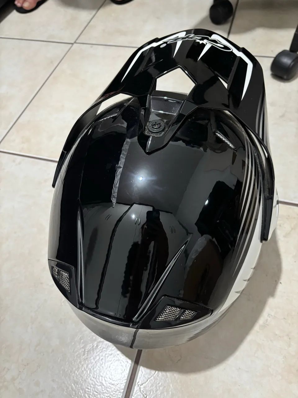 Capacete GDR Off-Road/Cross com Viseira Novo