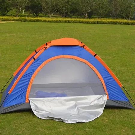 barraca de acampamento 2/3 e 3/4 pessoas montagem fácil barraca camping - Foto 4