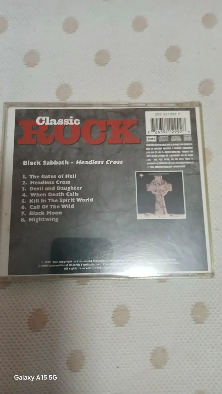 Cd Headless Cross Nacional - Foto 4