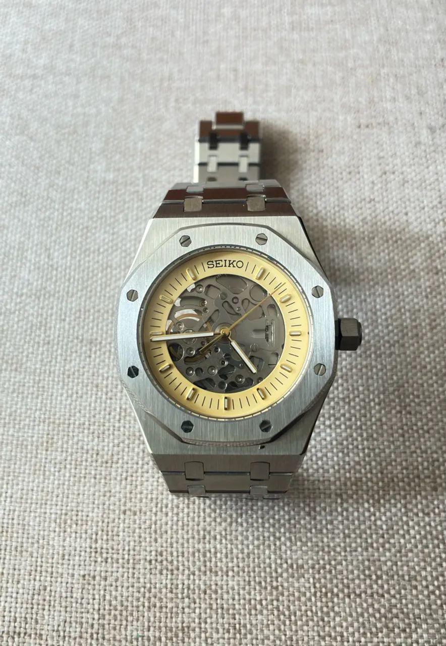 Seiko MOD royal oak skeleton - Foto 2