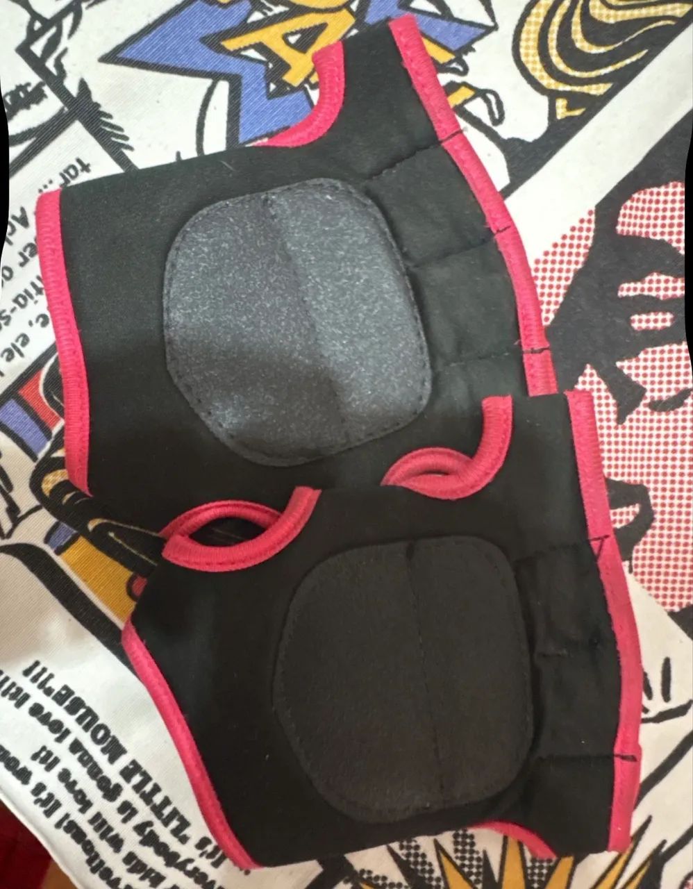 luva ultragrip preta e rosa academia - Foto 2