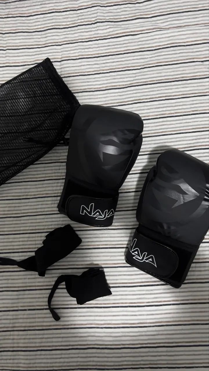 Kit Luvas de Boxe Naja
