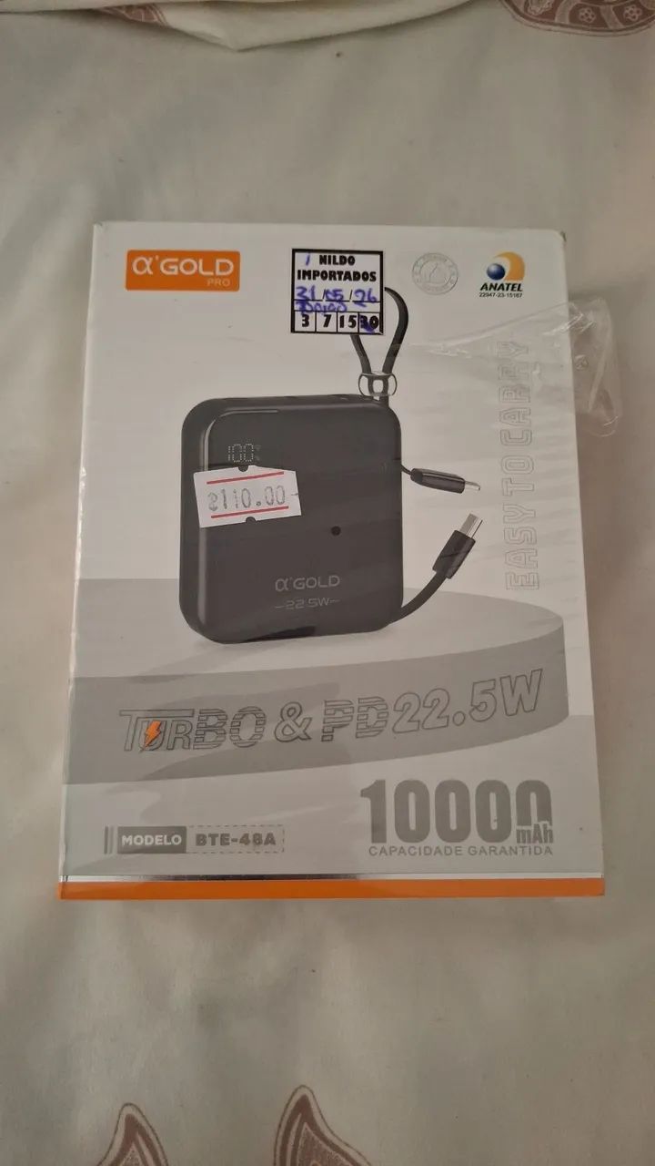Bateria portatil nova 