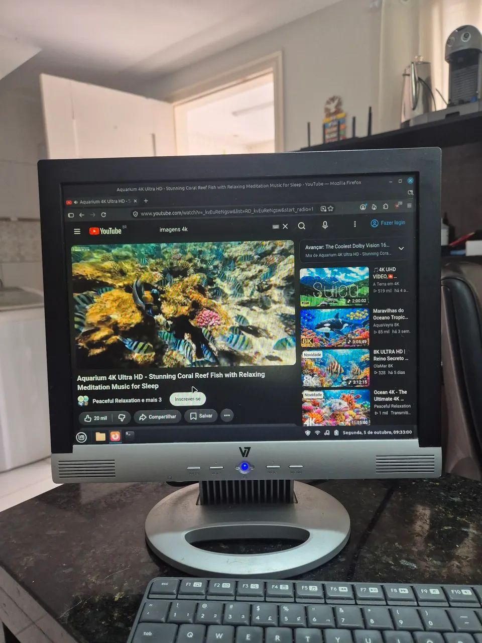 Monitor V7 perfeito - Foto 3