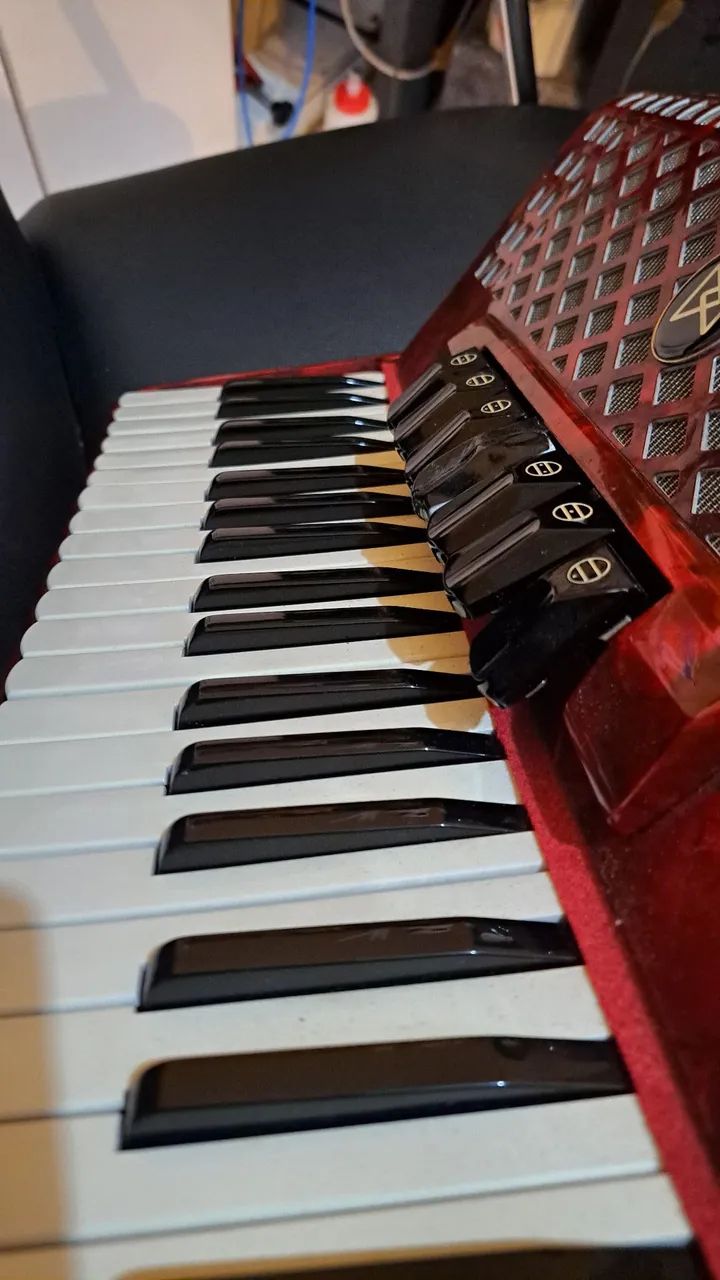 Acordeon Michael 80 nova  - Foto 4