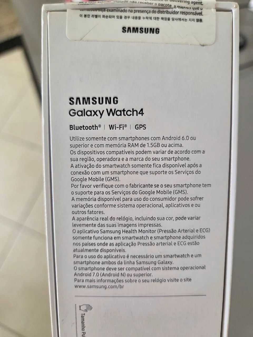 Relógio Samsung Galaxy Watch 4 - Foto 5
