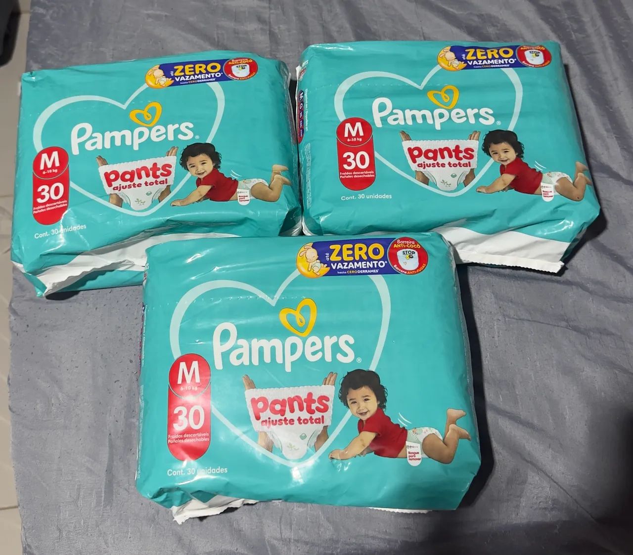 Fraldas Pampers 