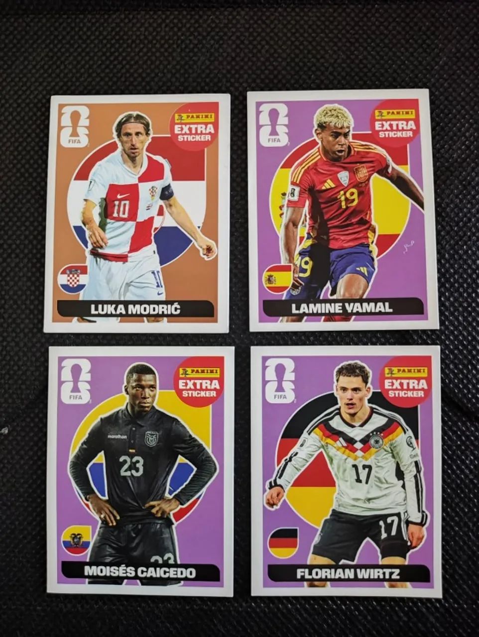 Kit Figurinhas Legends Copa 2026