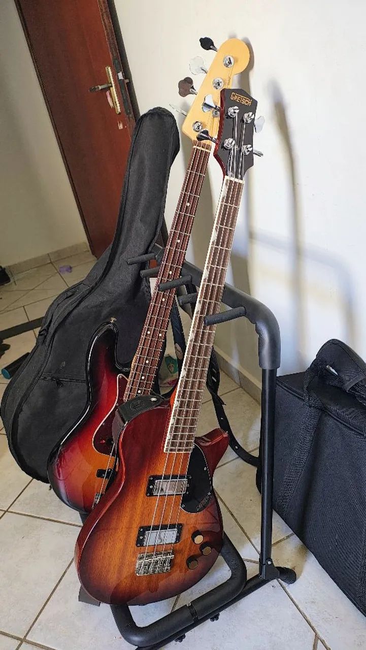 Baixo Grestch Streamliner short scale 