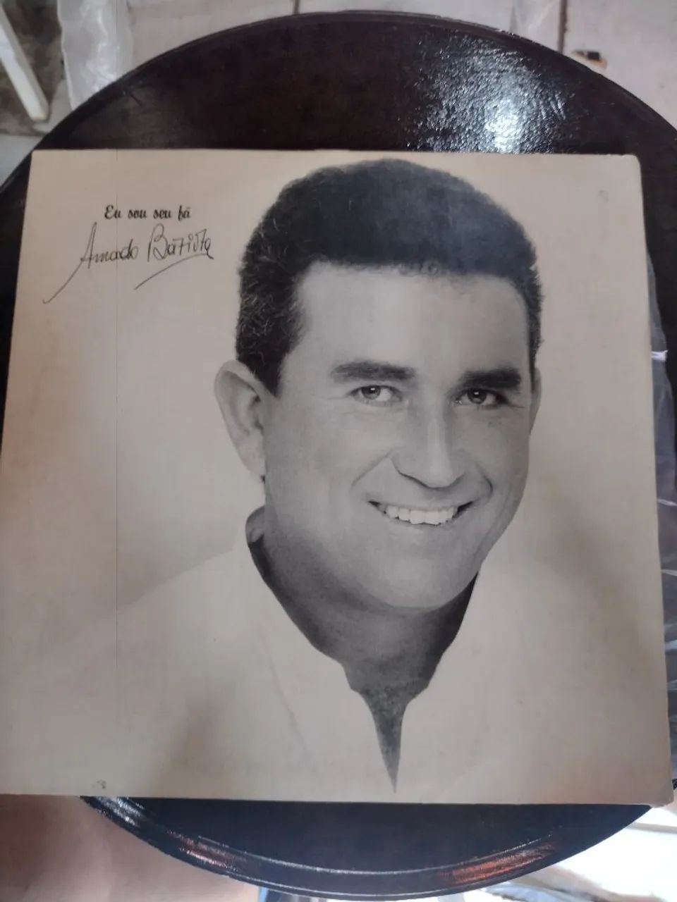Disco Vinil LP Amado Batista - Sou teu fã 