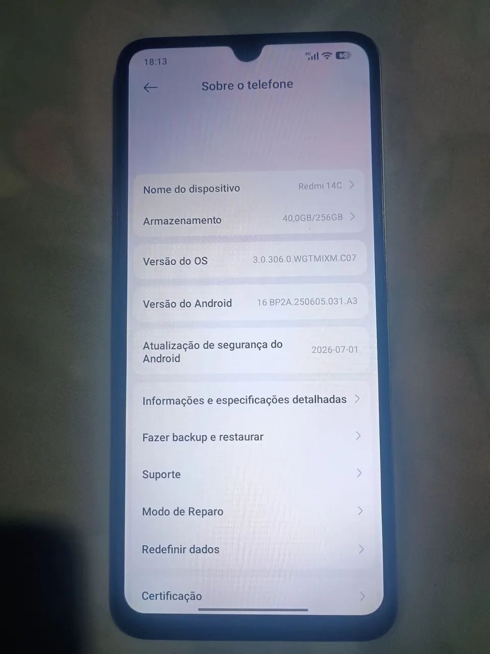 redimi 14C  256 gb 8 ram - Foto 3
