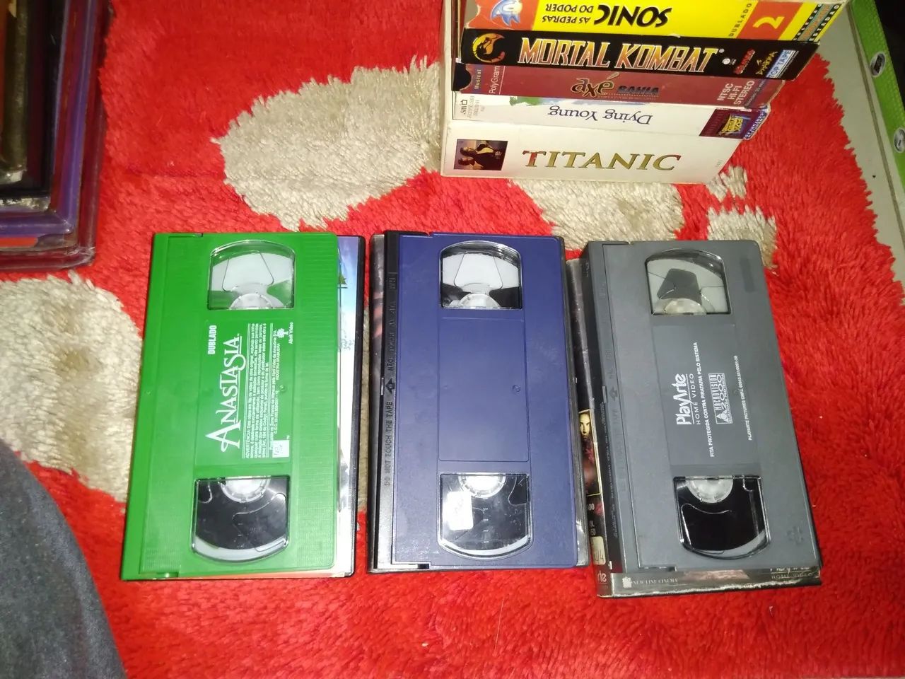 Lote 18 fitas VHS usadas com filmes diversos  - Foto 4