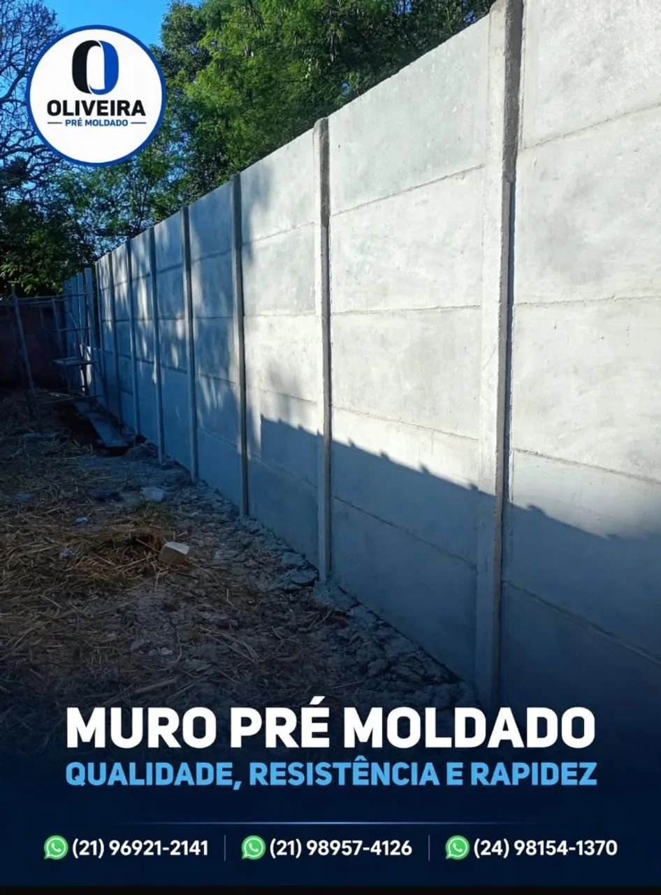 Muro pre moldado 
