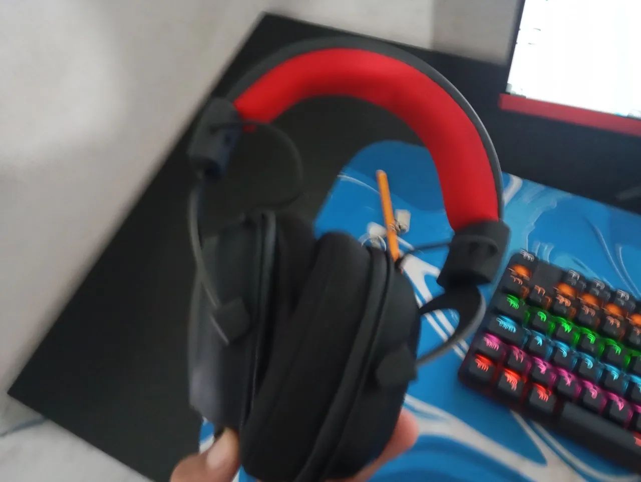 Headset Redragon Zeus Lite Original + Caixa - Foto 3